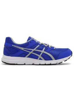 ASICS - Mens Illusion Blue Dried Leaf Green Gel-Galaxy 8B Running Shoes