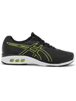 ASICS - Mens Black Bright Yellow Gel-Run Adapt Running Shoes