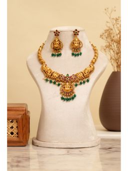 Beryachi - Kalyani Temple Necklace and Earrings
