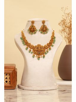 Beryachi - Suvarna Temple Necklace and Earrings