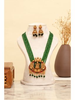 Beryachi - Kamakshi Temple Necklace and Earrings