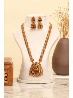 Beryachi - Abharanam Temple Necklace and Earrings