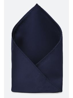 Van Heusen - Men Navy Blue Solid Party Pocket Square