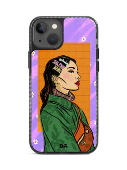 DailyObjects - Girl Power Babe Stride 2.0 Case Cover For iPhone 13-6.1-inch
