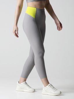 STRCH - Flex Play Core Grey High Rise Gym Leggings