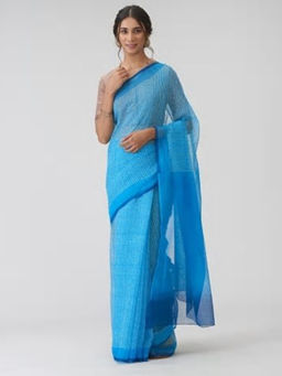 Fabindia - Cotton Silk Kota Printed Sari