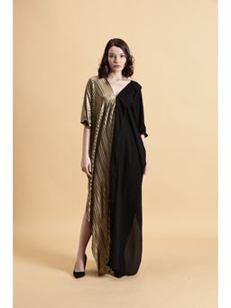 Fawn 24 - Golden Noir Kaftan Dress