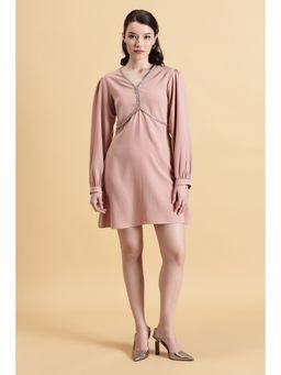 Fawn 24 - Pink Cherry Blush Mini Dress