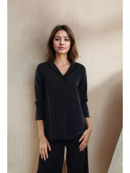 Fawn 24 - Black Raven Cutout Shirt