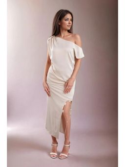 Fawn 24 - Cream Pearl Satin Top