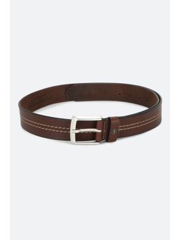 Van Heusen - Men Brown Textured Casual Belt