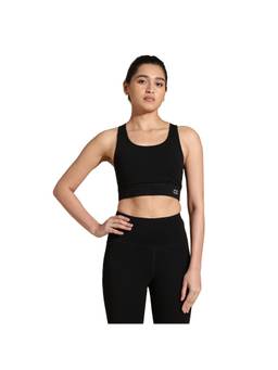 Silvertraq - Cotton Flex Sports Bra Black