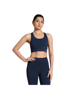Silvertraq - Cotton Flex Sports Bra Navy