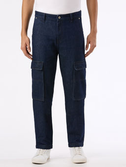 Pepe Jeans - Blue Solid Straight Fit Jeans