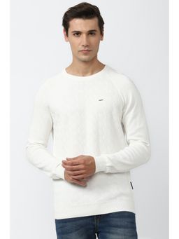 Van Heusen - White Sweater