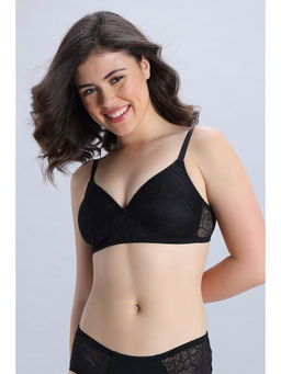 Zivame - Love Potion Padded Non Wired Medium Coverage T-Shirt Bra - Tap Shoe