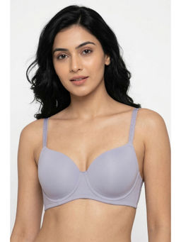 Zivame - Padded Wired 3/4th Coverage T-Shirt Bra - Thistel
