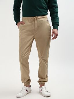 Tommy Hilfiger - Men's Beige Colour Joggers
