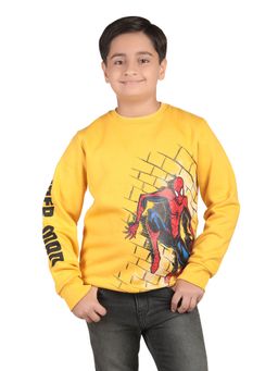 Bodycare - Graphic Sweatshirts-Mustard