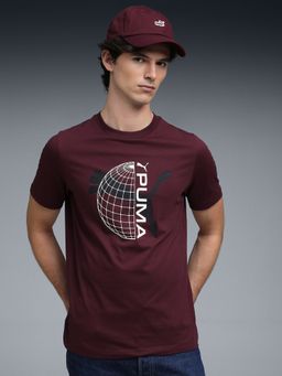 Puma - Men'S Printed Cotton Sports T-Shirt