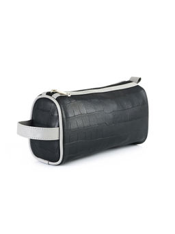 MBOSS - Faux Leather Travel Toiletry Pouch and Toiletry Kit