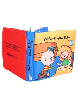 Baby Moo - Welcome New Baby Multicolour Activity Cloth Book