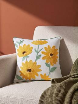 Haus & Kinder - Canopy Gold Embroidered Cushion Cover