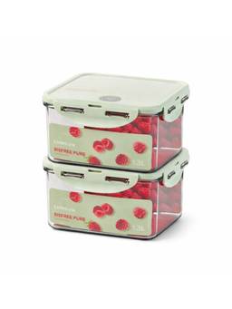 Lock & Lock - 1.3L Food Storage Containers (Pack Of 2)