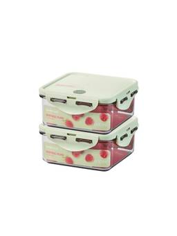 Lock & Lock - Square 600Ml Food Storage Containers (Pack Of 2)