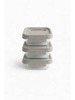 Lock & Lock - 230 Ml Airtight Food Storage Container (Pack Of 3)