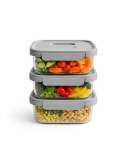 Lock & Lock - Nestopia Airtight Food Storage Container (Pack Of 3)