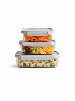 Lock & Lock - Nestopia Large Food Storage Container (Pack Of 3)