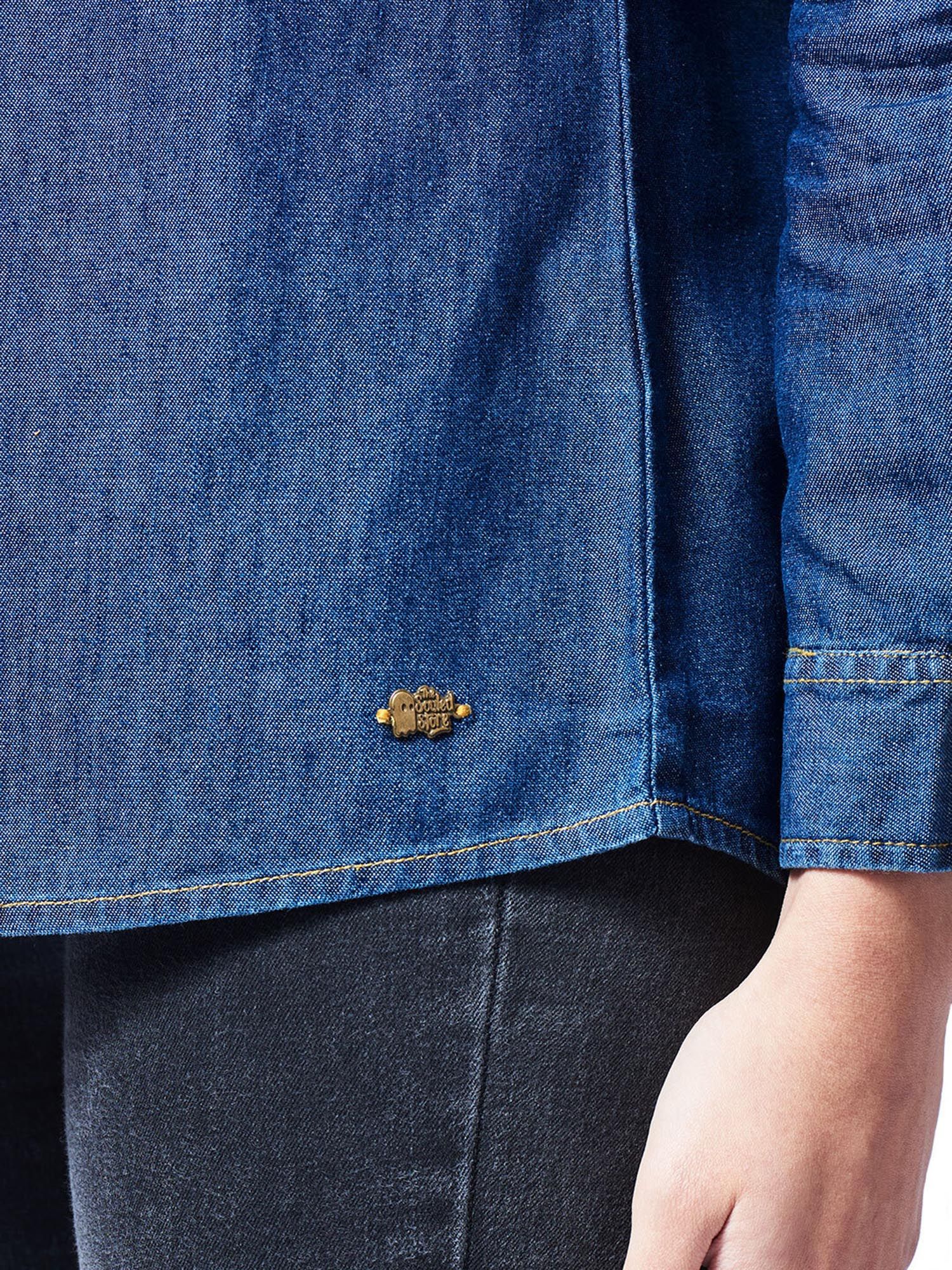 Denim Raw Blue Shirt 
