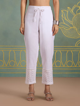 Likha - Cotton Flex Slim Fit Festive Pants LIKPT156
