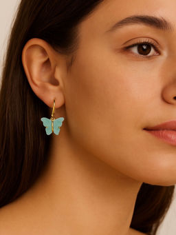 Digital Dress Room - Mini Pista Butterfly Dangler Earrings