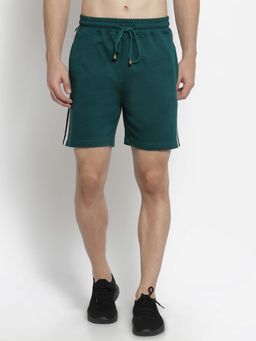 Club York - Men Teal Stripes Shorts