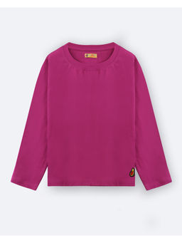 Avokiddos - Girls Pink Kitty Wings Long Sleeve T-Shirt