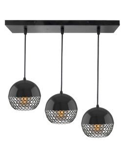 Homesake - Linear Chandelier Globe Hanging Light