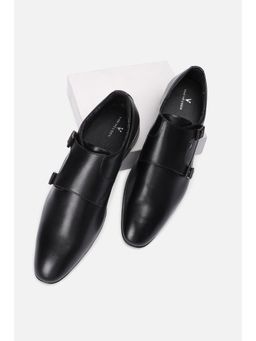 Van Heusen - Men Black Formal Monk Straps