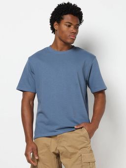 GAP - Blue Men Relaxed Fit T-Shirt