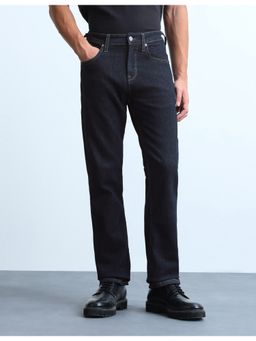 Flying Machine - Men F-Jango Straight Fit Rinsed Blue Jeans