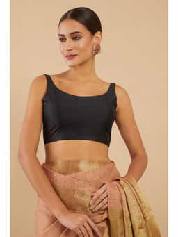 Soch - Black Spaghetti Solid Sleeveless Blouse
