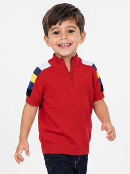 United Colors of Benetton - Regular Fit High Neck Solid Sweater