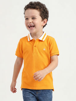 United Colors of Benetton - Regular Fit Collar Neck Solid Polo T-Shirt