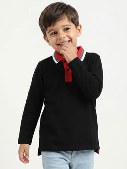 United Colors of Benetton - Regular Fit Collar Neck Solid Polo T-Shirt