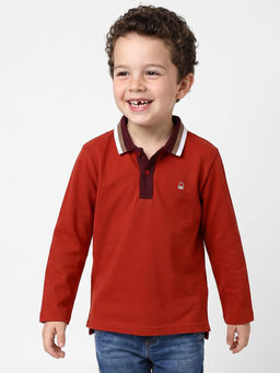 United Colors of Benetton - Regular Fit Collar Neck Solid Polo T-Shirt