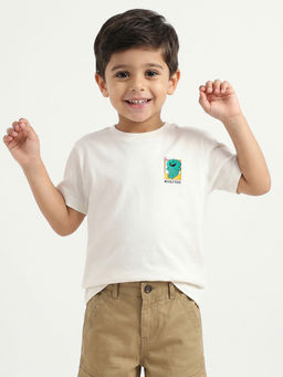 United Colors of Benetton - Relaxed Fit Crew Neck Solid T-Shirt