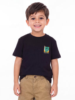 United Colors of Benetton - Relaxed Fit Crew Neck Solid T-Shirt