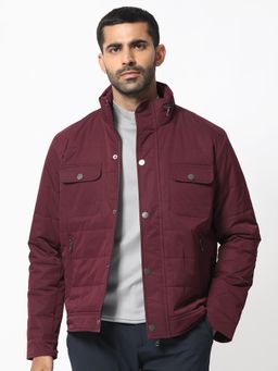 Rare Rabbit - Ambr Dark Maroon Jacket