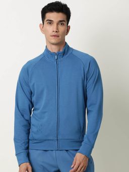 Rare Rabbit - Azil Primary Petrol Sweatshirt